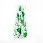 Knitted Blanket Manufacturer - Custom Print Floral Bamboo Cotton