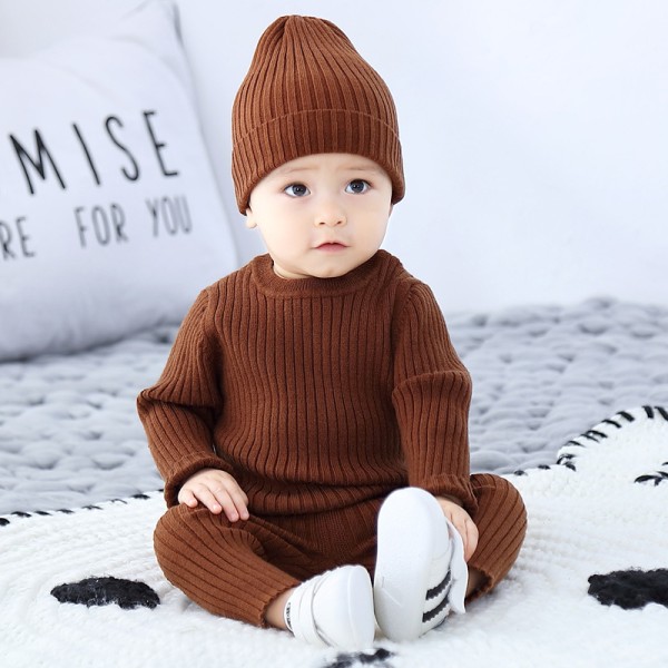Winter Clothing Manufacturer - Knitted Sweater with Hat Romper