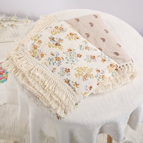 Baby Wrap Supplier - Organic Cotton with Tassel Muslin