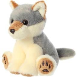 Wolf Plush Factory - Grey Faux Fur Realistic