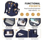 School Backpack Supplier - Navy Blue Adjustable
