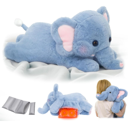 Elephant Plush Supplier - Heatable Coolable Blue