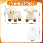 Sheep Keychain Supplier - Religious White Plush