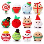 Christmas Keychain Supplier - Plush Ornaments Santa