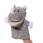 Rhino Puppet Manufacturer - Plush Open Mouth Role