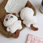Cat Keychain Manufacturer - Siamese Plush Pendant