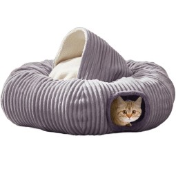 Cat Bed Supplier - Tunnel Donut Collapsible