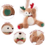 Deer Plush Manufacturer - Weighted Moose Christmas