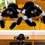 Spider Plushie Supplier - Giant Black Halloween
