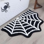 Bath Mat Factory - Halloween Spider Web