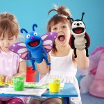 Finger Puppet Manufacturer - Caterpillar Butterfly