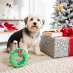 Pet Toy Factory - Holiday Wreath Stocking