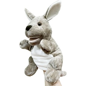 Kangaroo Puppet Manufacturer - Plush Mouth-opening Doll