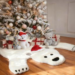 Christmas Tree Skirt Manufacturer - Fluffy Faux Fur