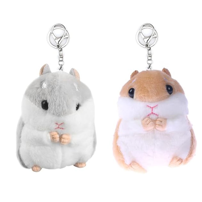 Hamster Keychain Manufacturer - Adorable Plush Pendant