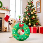 Pet Toy Factory - Holiday Wreath Stocking