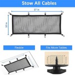 Cable Organizer Factory - Under Desk Storage Net