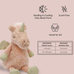 Unicorn Plush Manufacturer - Microwavable Pink Sitting