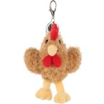 Rooster Keychain Manufacturer - 3D Lifelike Plush