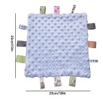 Security Blanket Manufacturer - Minky Fabric Satin