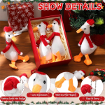 Christmas Keychain Factory - Plush Goose Santa Hat
