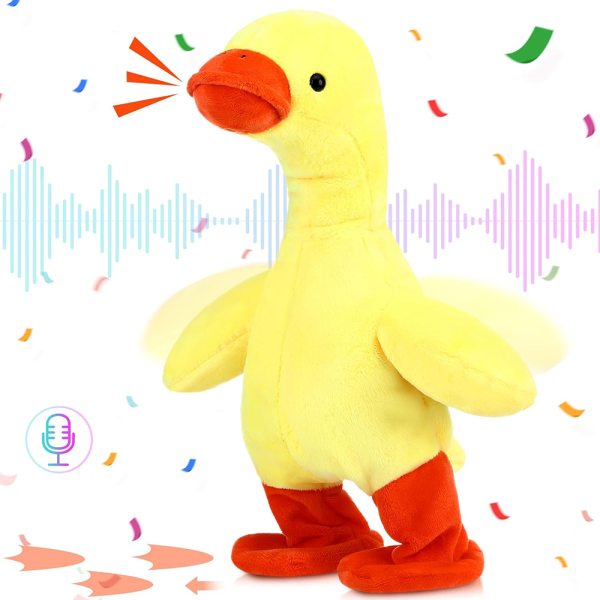 Duck Toy Factory - Animated Walking Waving