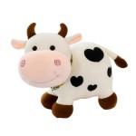 Cow Plush Toy Supplier - Round Face Embroidery