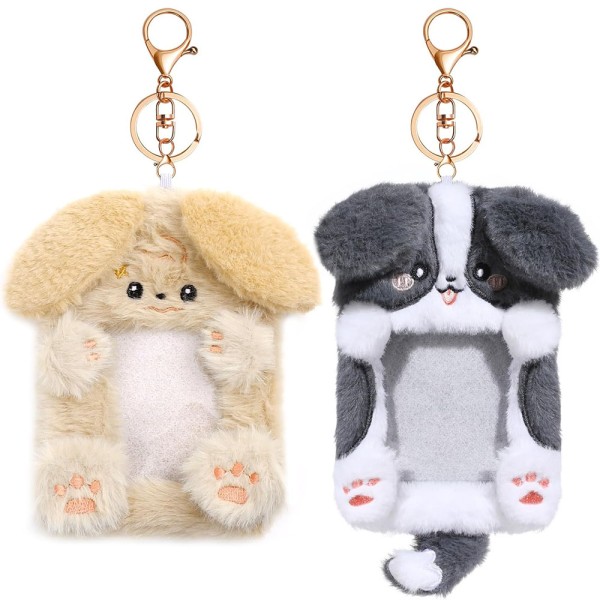 Dog Badge Holder Factory - Plush ID Photo Case