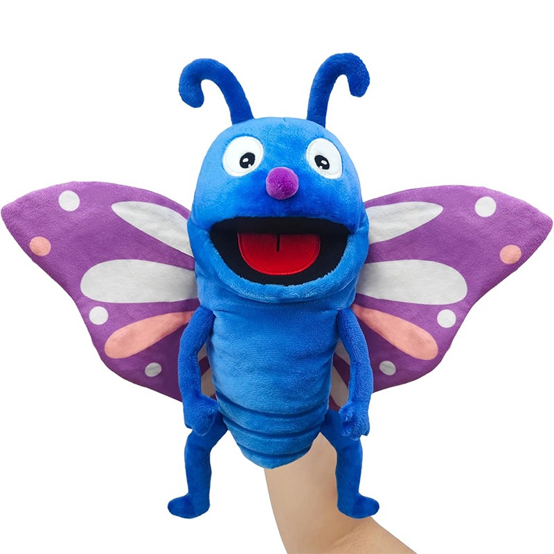 Finger Puppet Manufacturer - Caterpillar Butterfly