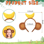 Monkey Headband Manufacturer - Banana Plush Cosplay