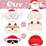 Eye Mask Supplier - Christmas Furry Sleeping