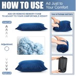 Travel Pillow Factory - Compressible Memory Foam