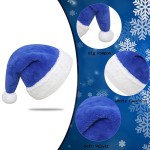 Santa Hat Factory - Blue Velvet Unisex