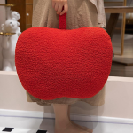 Christmas Pillow Factory - Teddy Fleece Apple