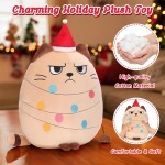 Cat Plush Toy Manufacturer - Funny Xmas Pillow Custom