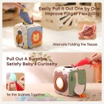 Montessori Toy Supplier - Baby Tissue Box Sensory