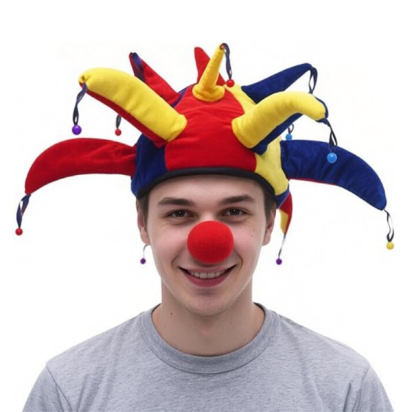 Jester Hat Manufacturer - Mardi Gras Plush Clown