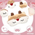 Eye Mask Supplier - Christmas Furry Sleeping