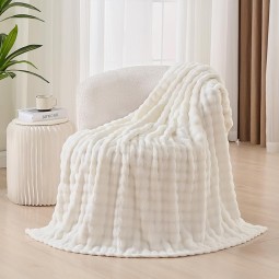 Fleece Blanket Supplier - 3D Bubble Flannel
