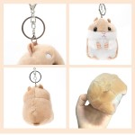 Hamster Keychain Manufacturer - Adorable Plush Pendant