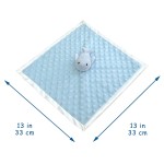 Whale Security Blanket Supplier - Baby Blue Snuggle