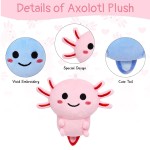 Axolotl Keychain Factory - Kawaii Plush Hanging