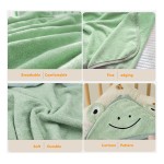 Baby Towel Factory - Hooded Frog Pattern Beach