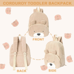 Toddler Backpack Manufacturer - Corduroy Bear Stylish