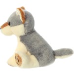 Wolf Plush Factory - Grey Faux Fur Realistic