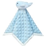 Whale Security Blanket Supplier - Baby Blue Snuggle