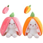 Easter Toy Factory - In Stock Strawberry Bunny Carrot Plush