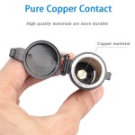 Cigarette Lighter Supplier - 12V 10A 120W Metal Waterproof Dustproof