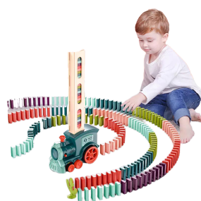 Domino Train Factory - Best Kids Gift Electric Animal Cars