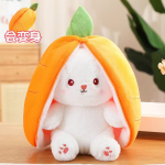 Stuffed Toy Manufacturer - Easter Strawberry Bunny Carrot Transforming